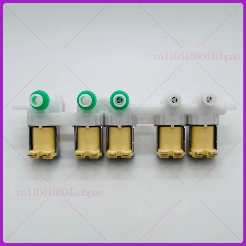 Electric Water Inlet Solenoid Valve DC97-15459K For Samsung Drum Washing Machine 220V C-076-19-B13 Five-head Washer Parts