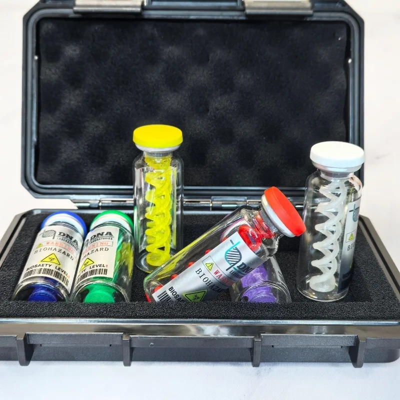 

[In Stock] New Biochemical Crisis Virus Bottle Double Spiral Sample Handmade Model Game Peripheral Scene Ornament