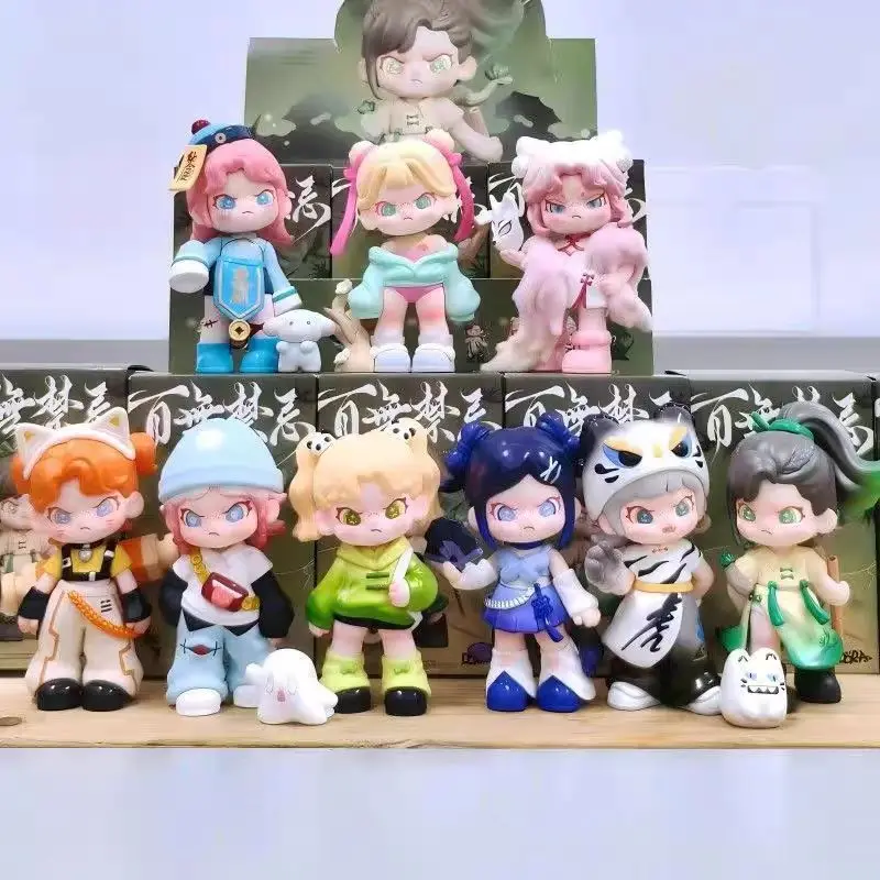 

TNTSPACE DORA 05 With No Taboos Series Trendy Blind Box Toy Cute Anime Figure Model Dolls Decorative Collectibles Holiday Gifts