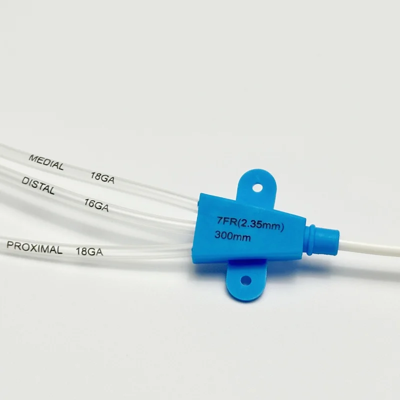 Set Nitinol Or Stainless Steel Guidewire Triple Lumen CVC Manufacturer Price Disposable Central