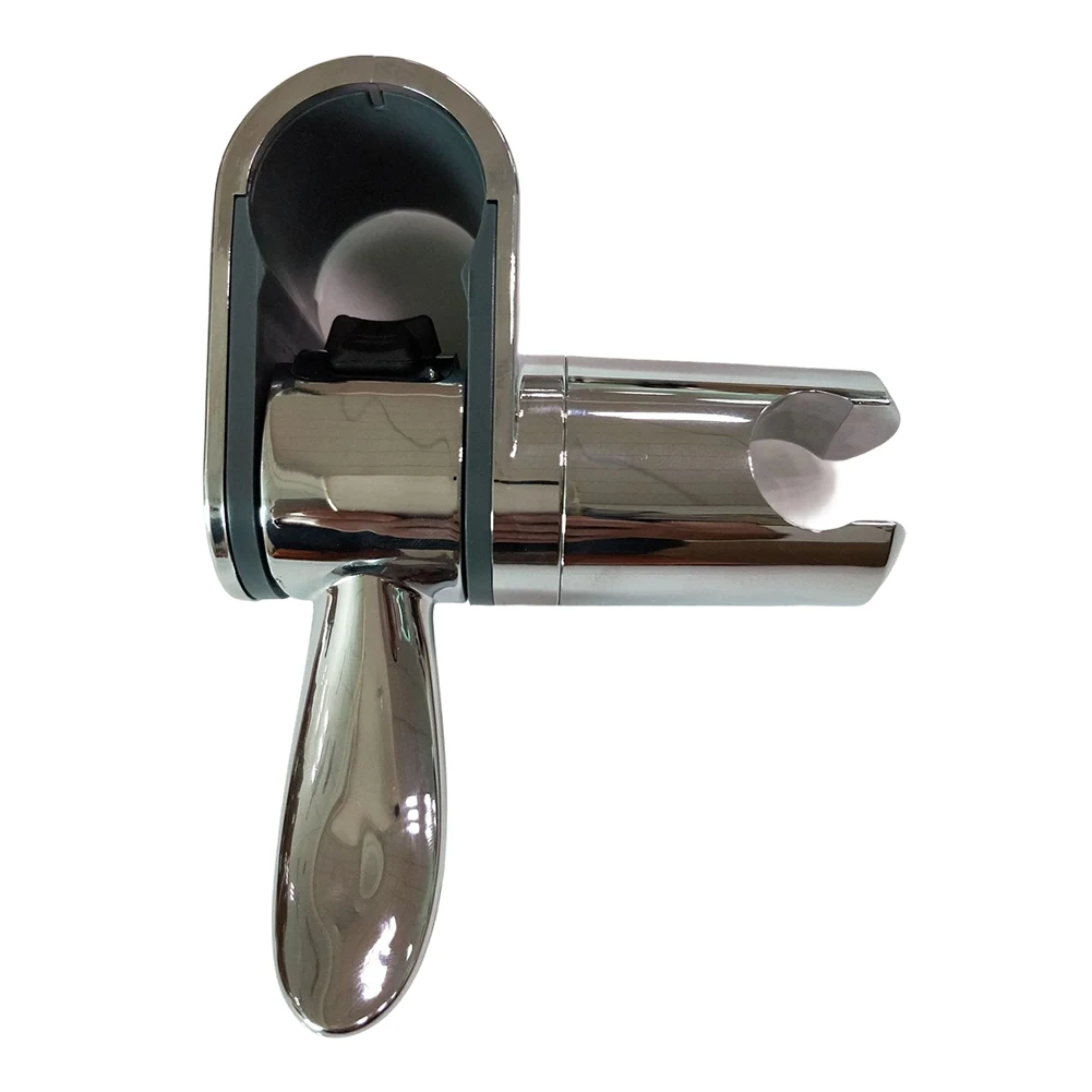 ABS Constructed Shower Head Mount with 360 Degree Swivel Functionality for Standard 32 mm Shower Rod Applications
