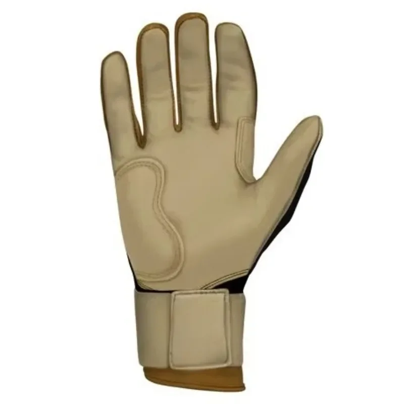 Customized baseball batting gloves custom design softball leather custom logo view 2