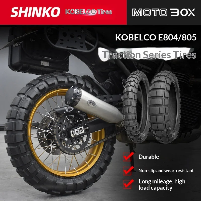 【Premium】For Triumph Scrambler 400X modified with Shinsei tires: front 110/80/19, rear 150/70/17