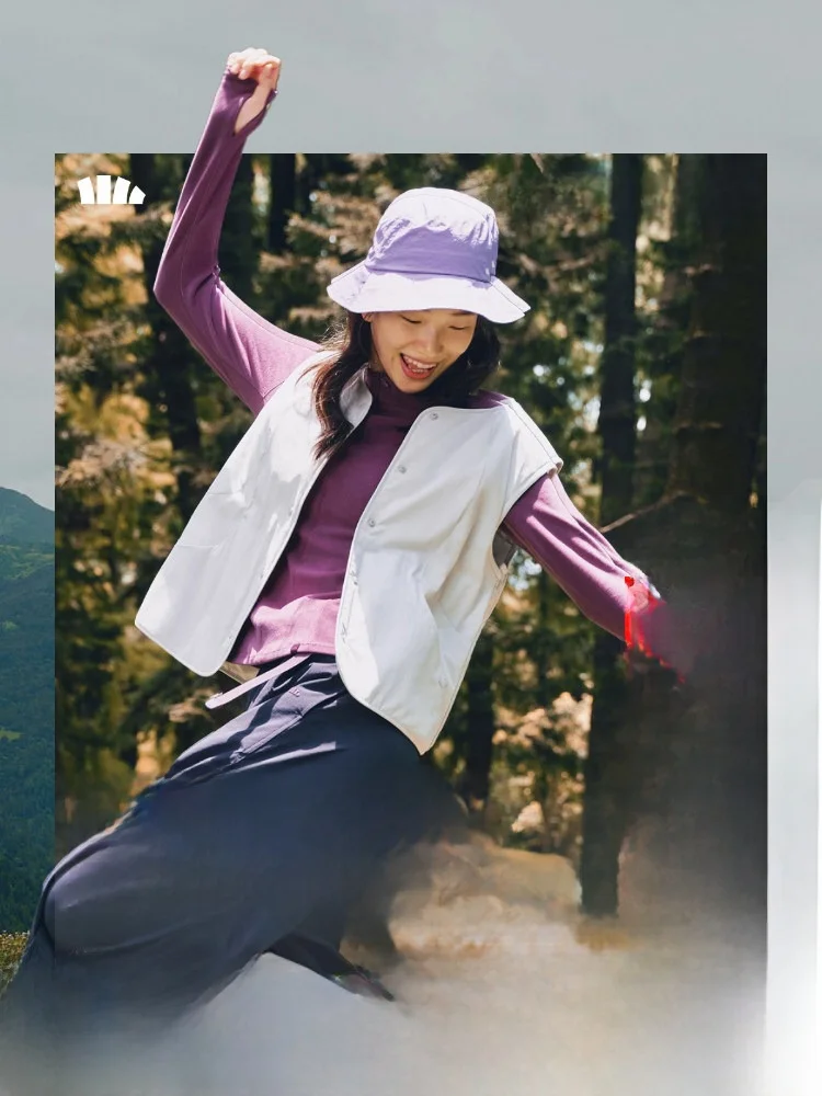 

Banana Le Women's Early Autumn Lightweight Faionable Anti-Static Windproof Vest Padded Jaet Outerwear Polyester Nylon