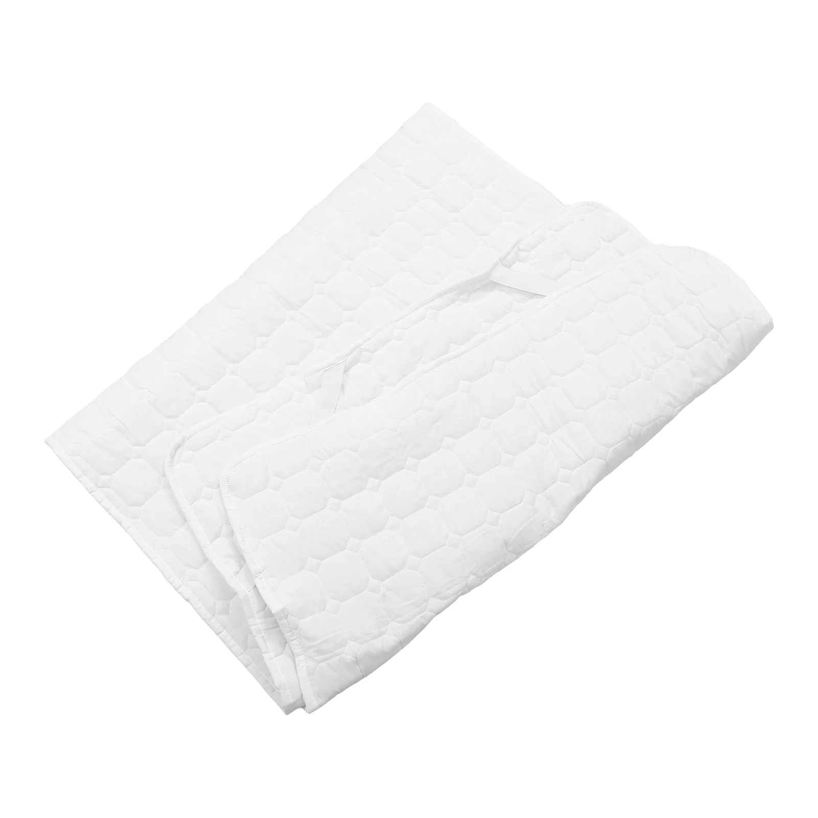 

Mattress Cover Protective Pad Waterproof Breathable Elastic Straps Polyester Cotton Hotel Home Guesthouse Mattress Protector Pad
