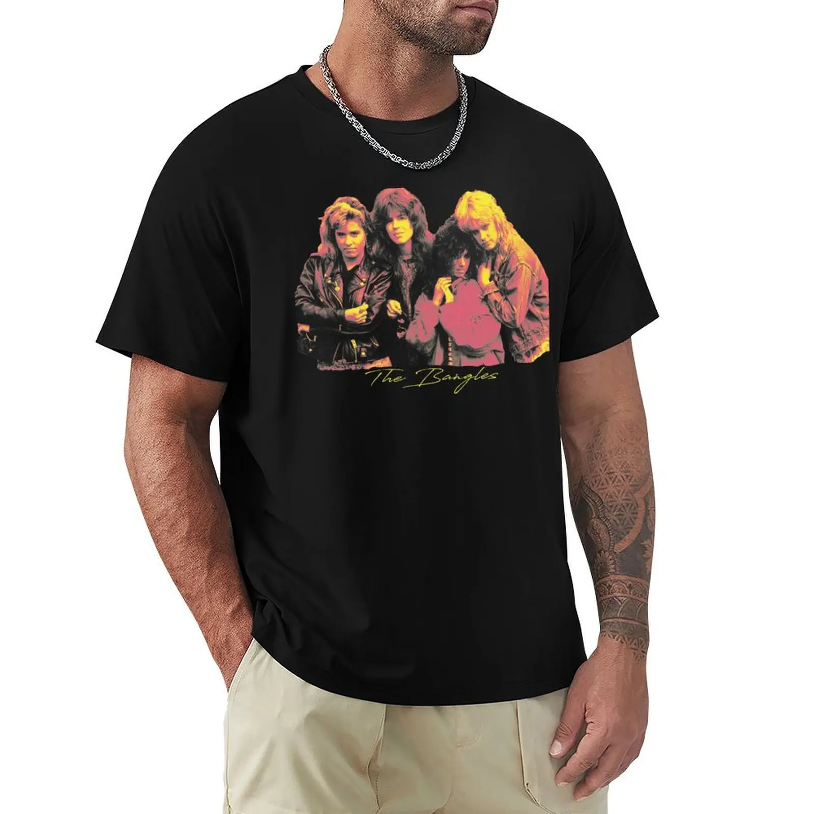 The Bangles - Band T-Shirt customs design your own plain baggy shirts graphic t shirts men t shirt