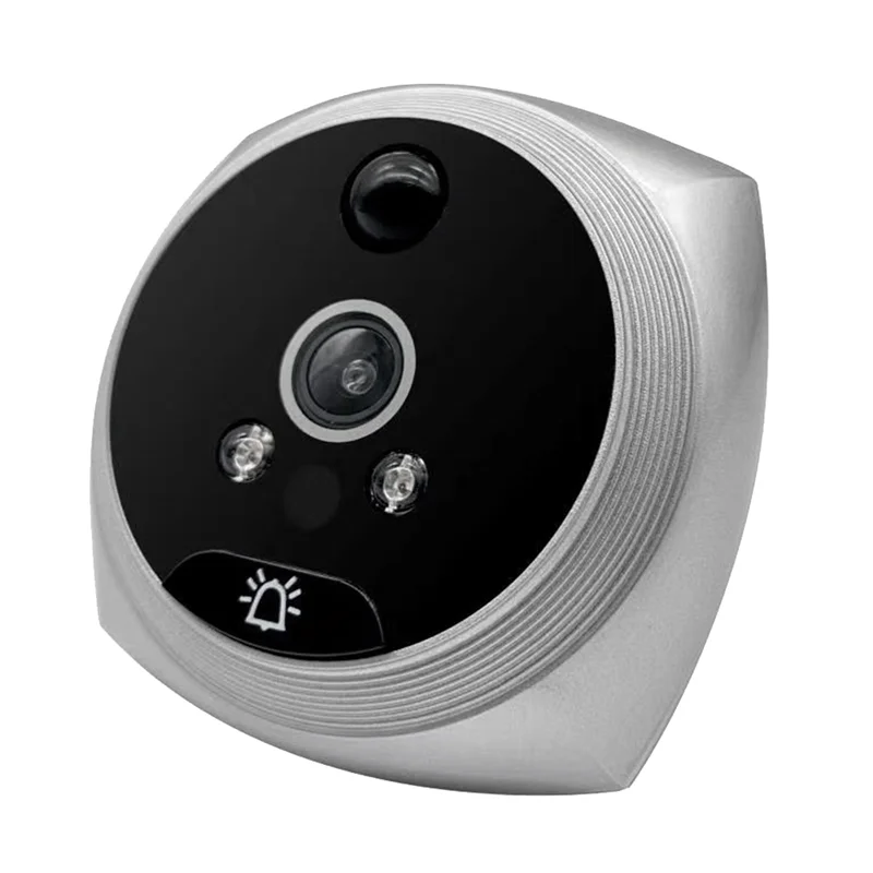 SCLS 4.5 インチ LCD スクリーン デジタル ドアベル 2MP 145 °   ナイトビジョン PIR ドアアイ電子のぞき穴ドアカメラビューア