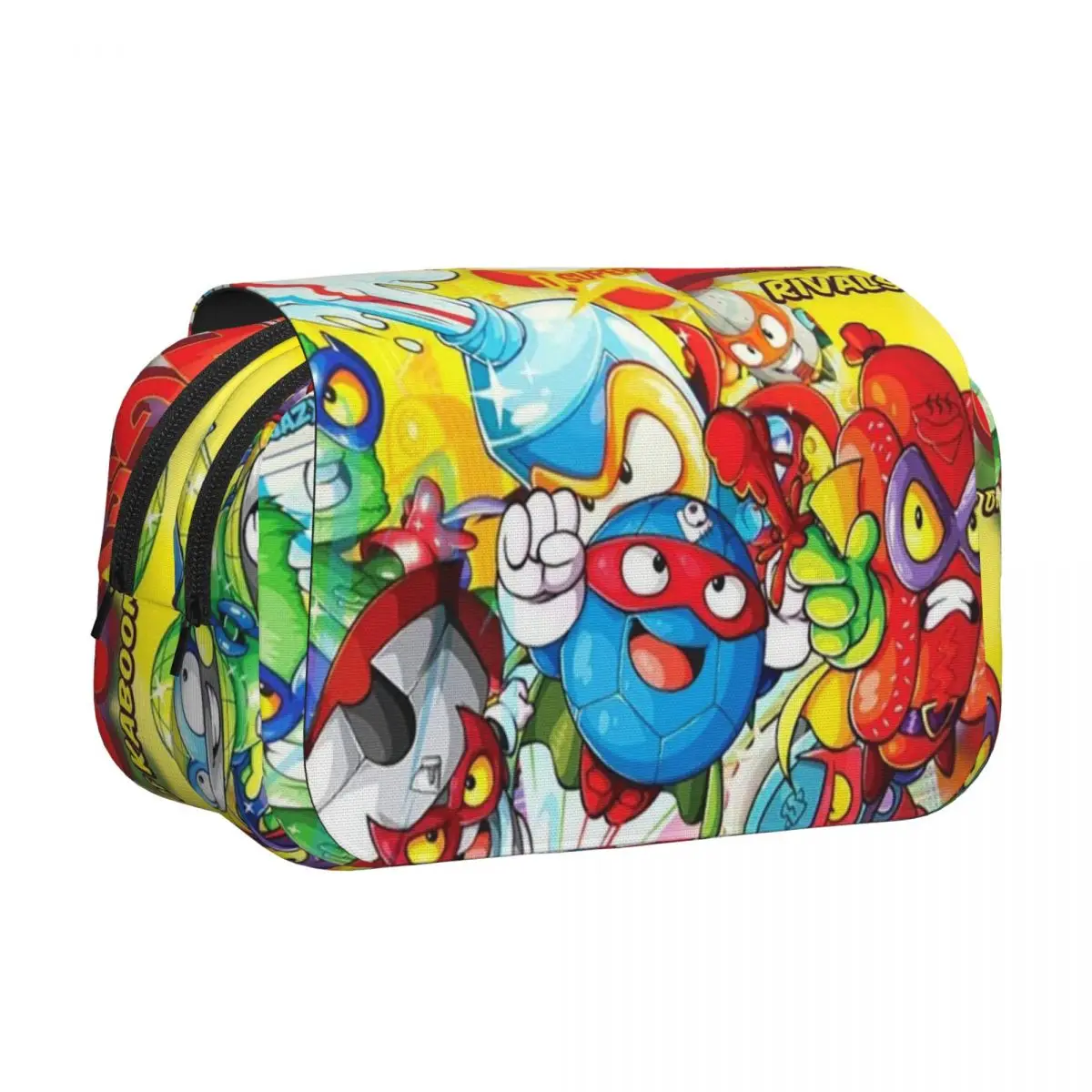 New Super Zings Cartoon Game Superzings Pencil Case Pencil Pouch Hard Shell Leather Large Storage Pen Box Pencil