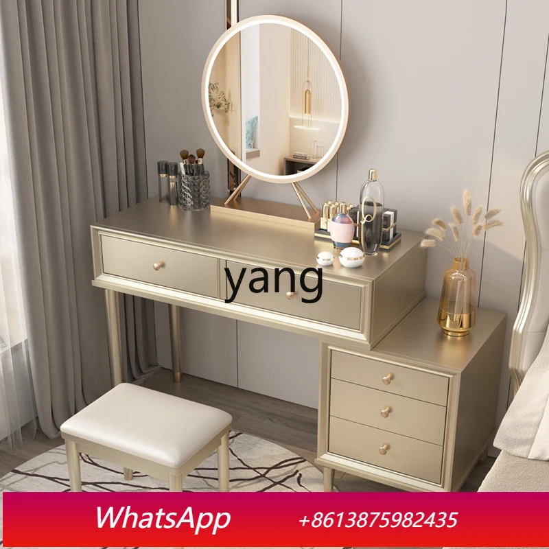 

Комод LHH из массива дерева, интегрированный в спальню, современный, простой, небольшой туалетный столик