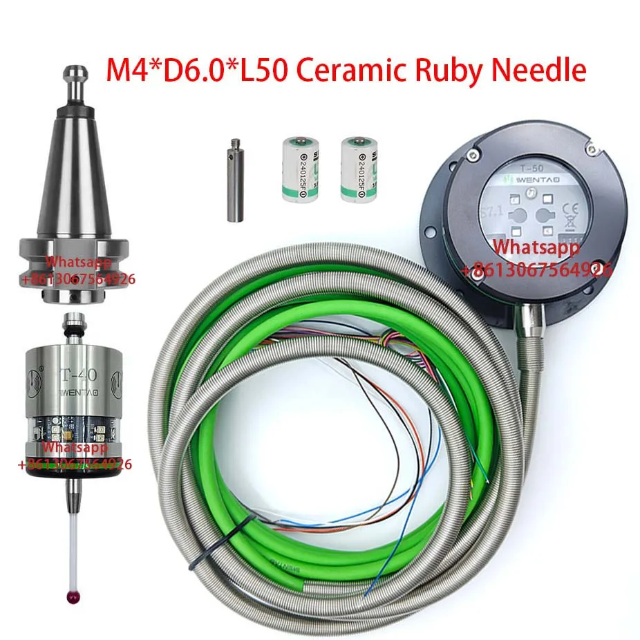 Cnc Machine Tool Wireless Probe Cnc Contact Probe Infrared Signal Detection Sensor Automatic Edge Finder To Replace Renishaw