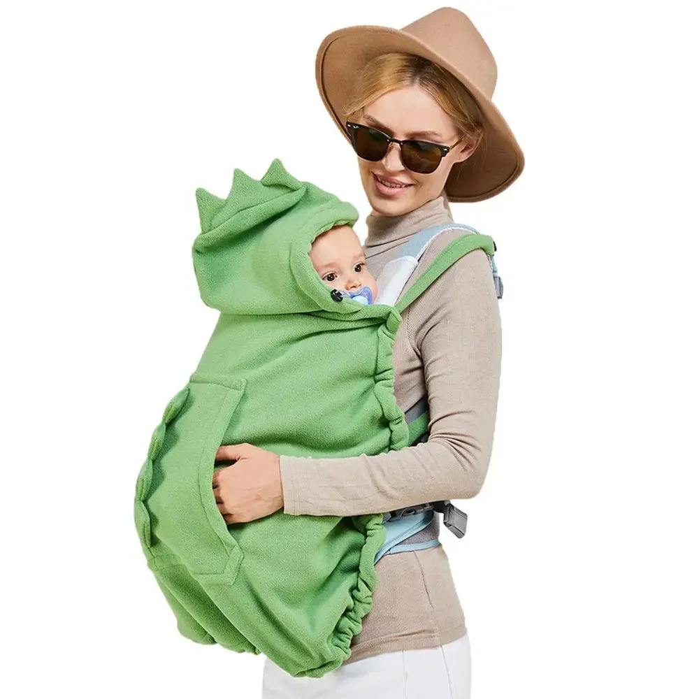 Baby Windproof Stroller Cover Baby Carrier Cover Hooded Stretchy Cloaks for Baby Hooded Reversible Suit Winter Blanket