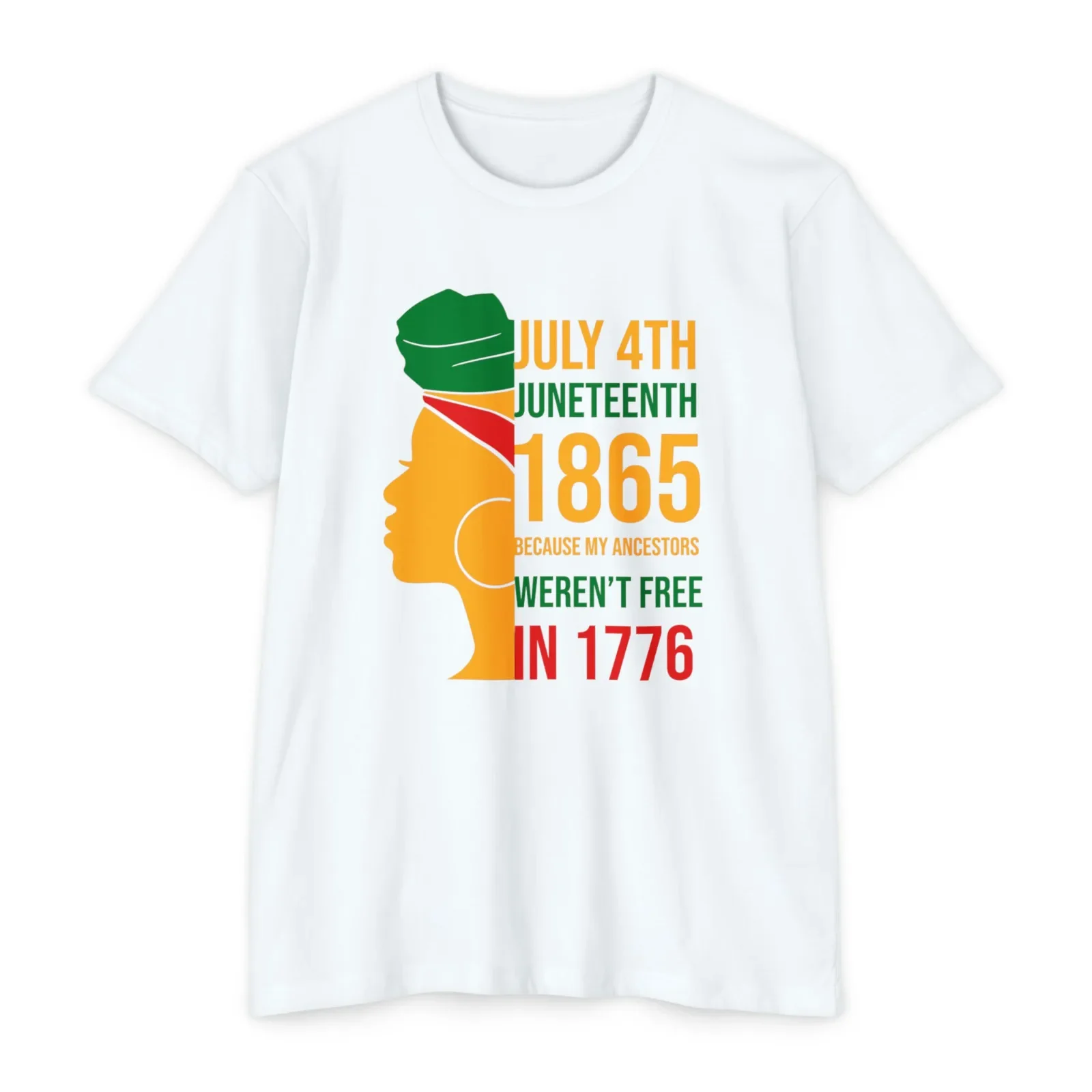 Juneteenth 1865 Suitable Gift For Freedom Day Unisex T-Shirt S-5XL