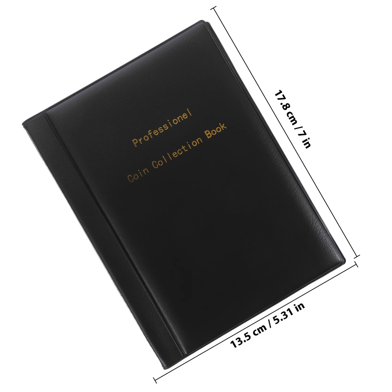 Coin Storage Album Durable Smooth Hard Portable Coin Organizer For Collectors Commemorative Coins Collection Book