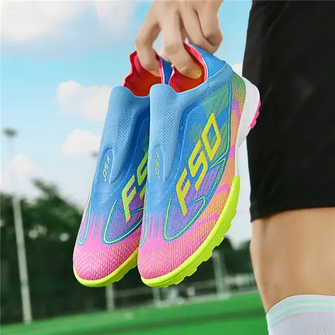 Herr Fotbollsskor Professionella Fotbollsskor Futsal Fotbollsskor Träningsskor Bekväma Slitstarka Unisex TF/FG Original Sneaker 6 best sales Chuts - №5