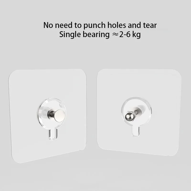 10/20/30 PCS Hook No Punch No Trace Adhesive Hooks Picture Frame Adhesive Screw Adhesive Multi-functional Adhesive Hooks