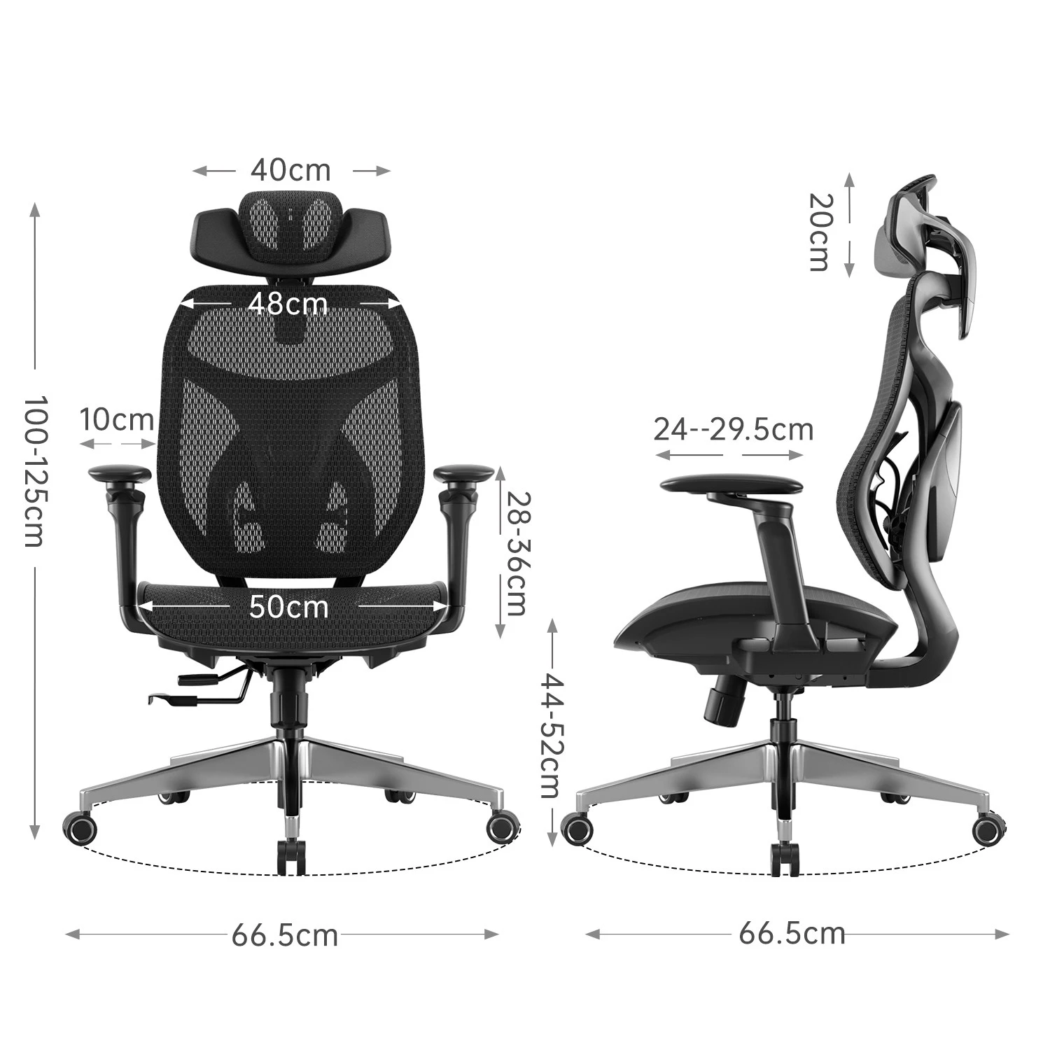 Office Chair Computer Ergonomic Gaming Chair Aluminum Alloy Base Lifting Design E-sports Chair Silent Wheels