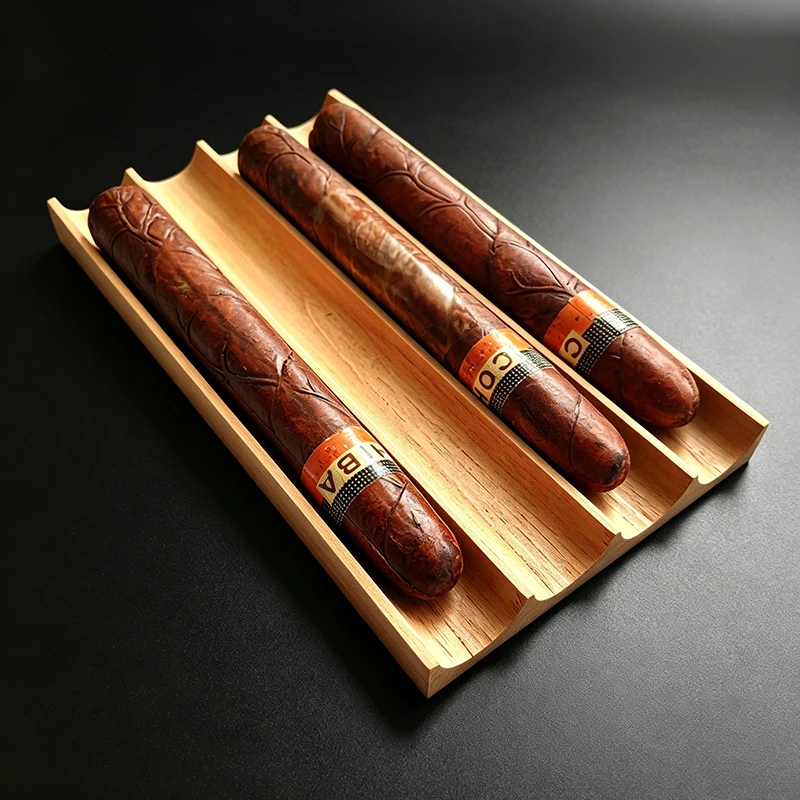 ถาดไม้สำหรับวางซิการ์ 4 ช่อง, - Men'S Accessories Organizer Tray บทวิจารณ์และราคา