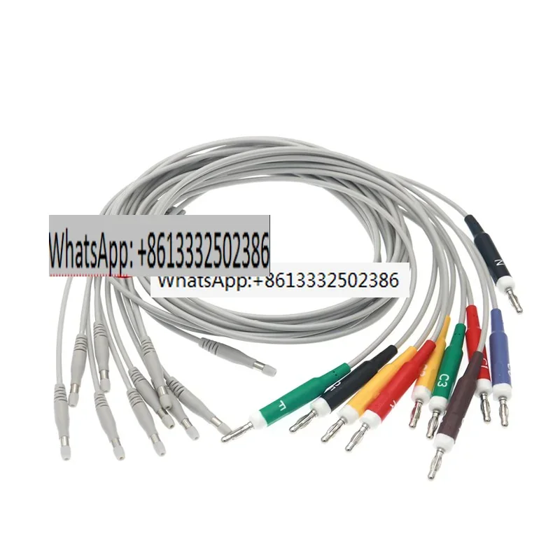 

Compitable 10 ECG EKG Cable and wires