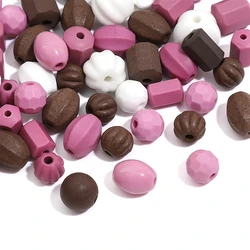 5/10 Stuks Keramische Kralen Matte Multi-Vorm Losse Spacer Kraal Voor Diy Sieraden Maken Armband Ketting Oorbel Accessoires