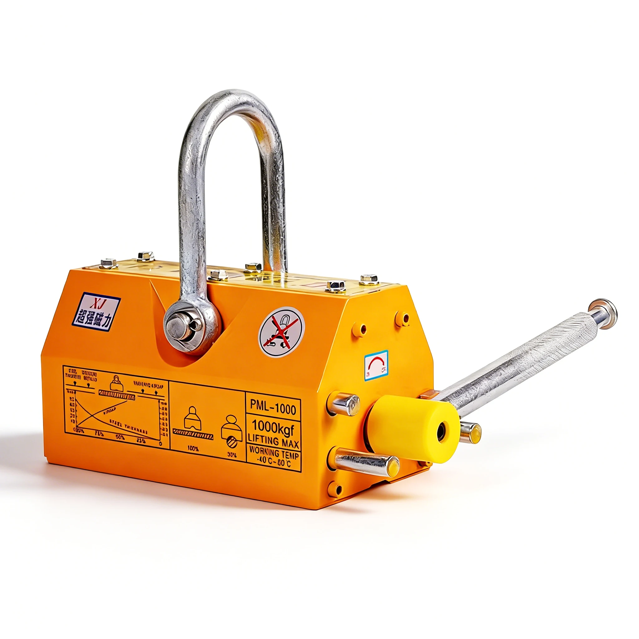 Magnetic Lifter Permanent Crane Hoist 600Kg - Pengangkat Magnetik Permanen 100KG-600KG untuk Plat