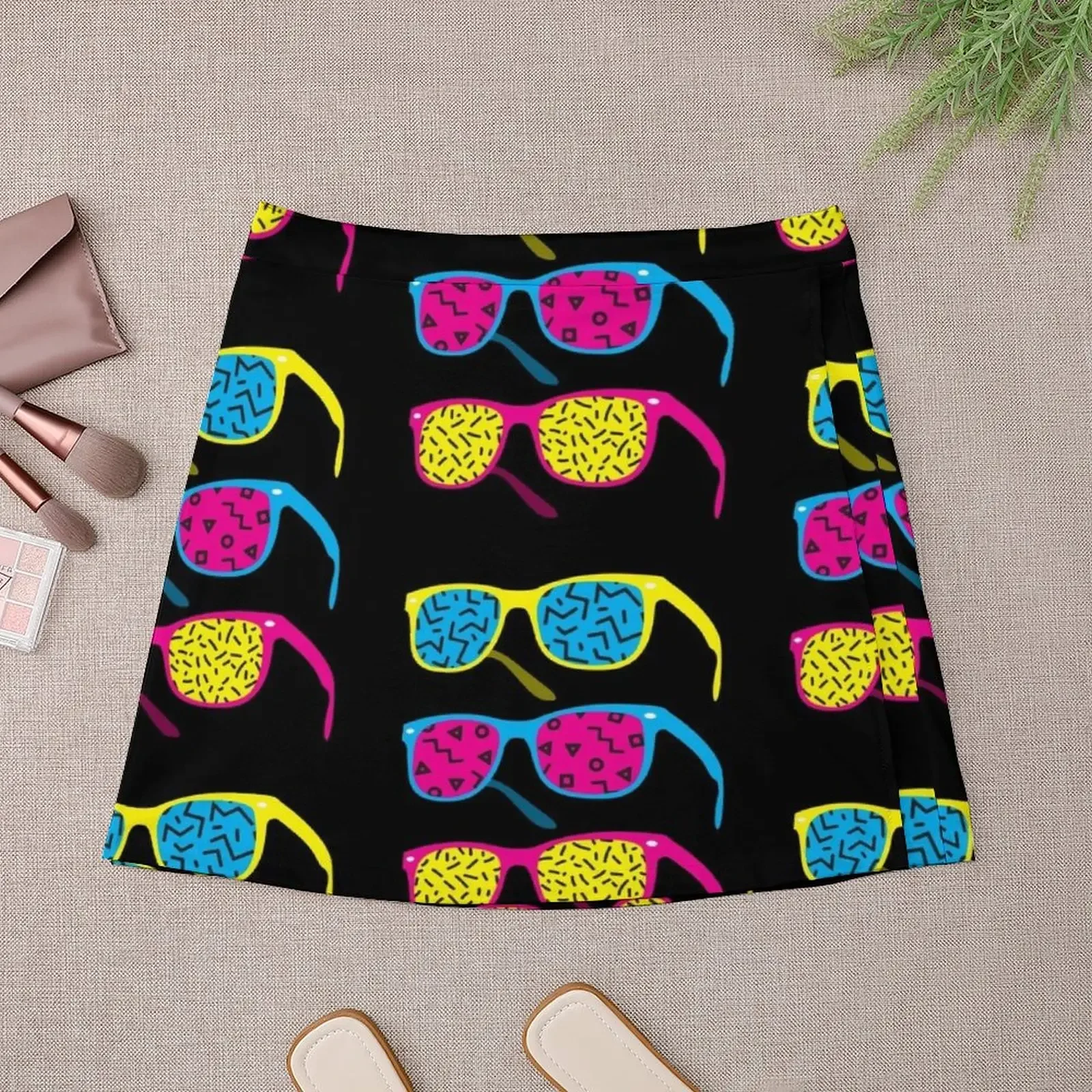 Retro Hipster 80's 1980s Glasses: Costume & Casual Mini Skirt Evening dresses dress korean style Mini Skirt