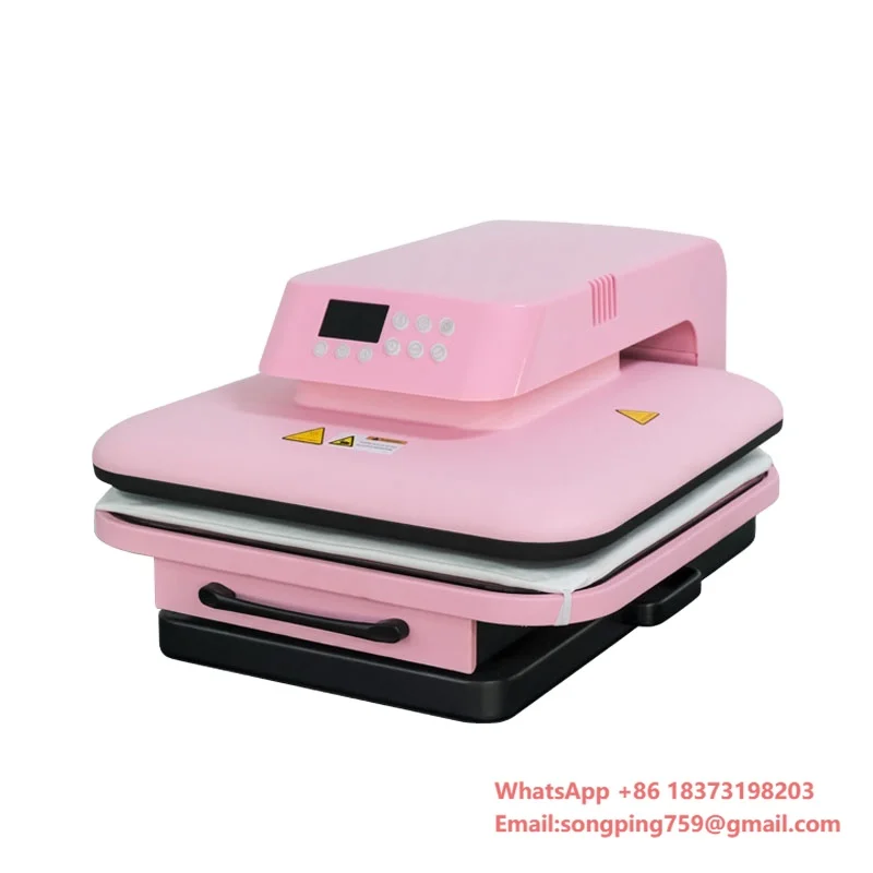 

Новейшие автоматические электрические машины для термопрессования пленки для футболок, 2023 г., размер 35 см * 35 см для переносной бумаги или печати пленки Dtf