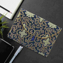 English title: Bible Covers Case Brocade Bag Church Packaging Temple Scriptures Pocket Confucian Pocket Organizer Book Storage