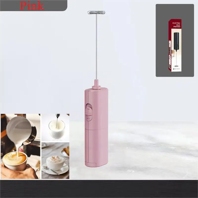 Electric Egg Beater Milk Drink Coffee Whisk Stirrer Mini Milk Frother Mixer Electric Home Kitchen Egg Beater For Kitchen Tools