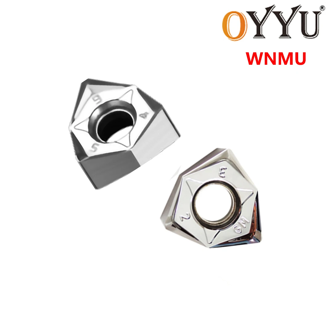 OYYU WNMU 080608 040304 060408 WNMU080608 WNMU040304 WNMU060408 GM H01 Carbide Inserts Turning Tools Blades Plates For Aluminum