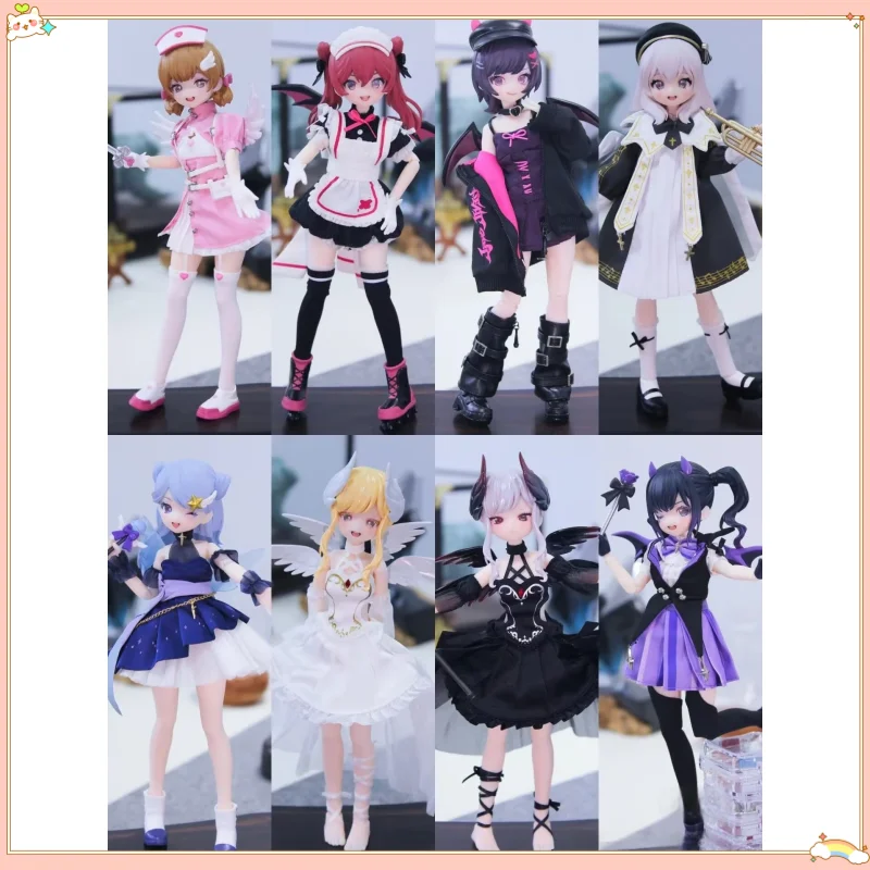 

100% оригинал Neo Eden Mjd кукла слепая коробка свет Nightmare Twin Series подвижная фигурка Коллекционная игрушка настольные декоративные украшения