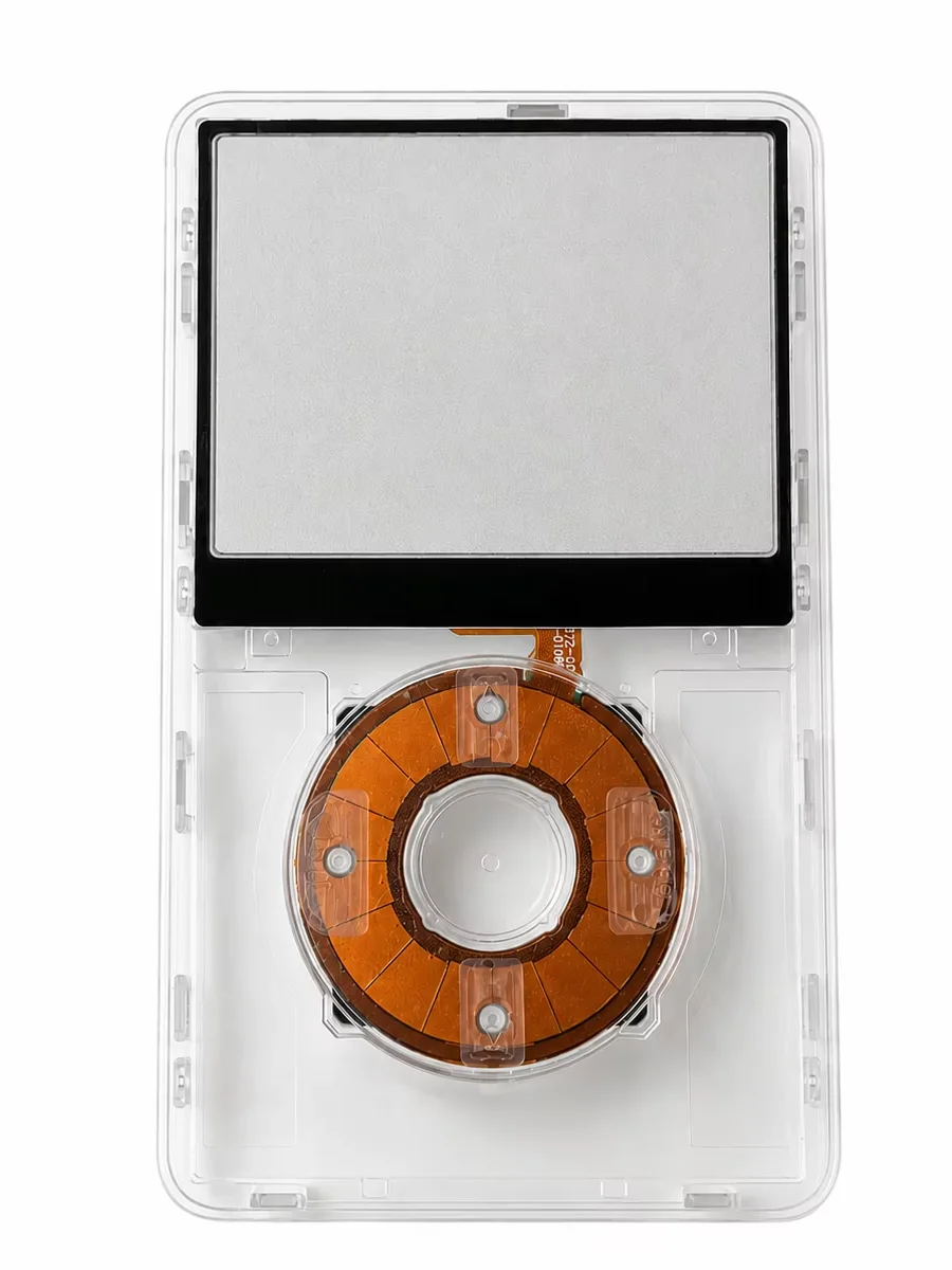 Przezroczysta przednia obudowa do odtwarzacza wideo IPOD Classic 5. generacji, obudowa do modyfikacji retro DIY — zdjęcie produktu 7