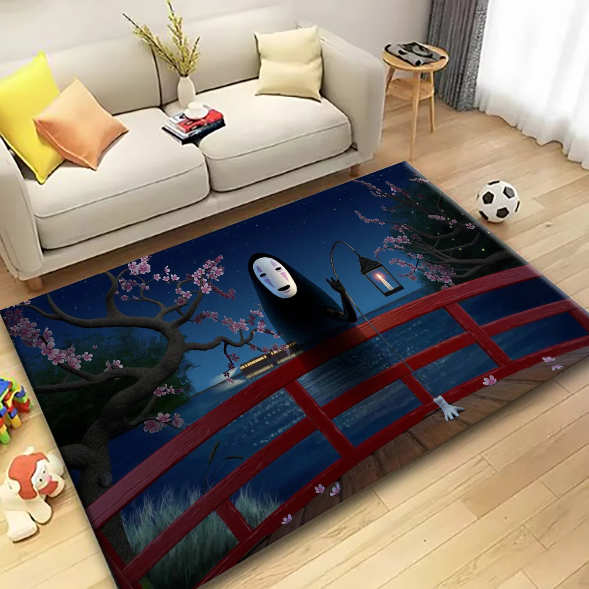 S-Spirite A-Awayyy anime illustrations resistant to dirt Non Slip Multi Functional Carpet Rug Door Alfombra Room Mat Welcome Mat