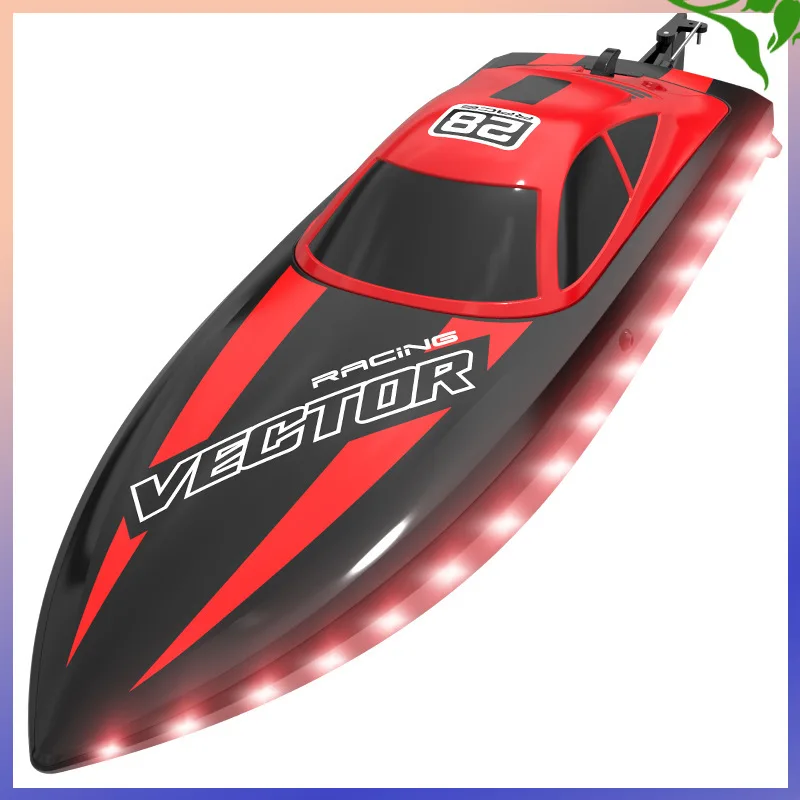 

Volantex With Led Lights 30km/H Remote-Controlled Boat Water Electric Racing Automatic Centering High-Speed Speedboat