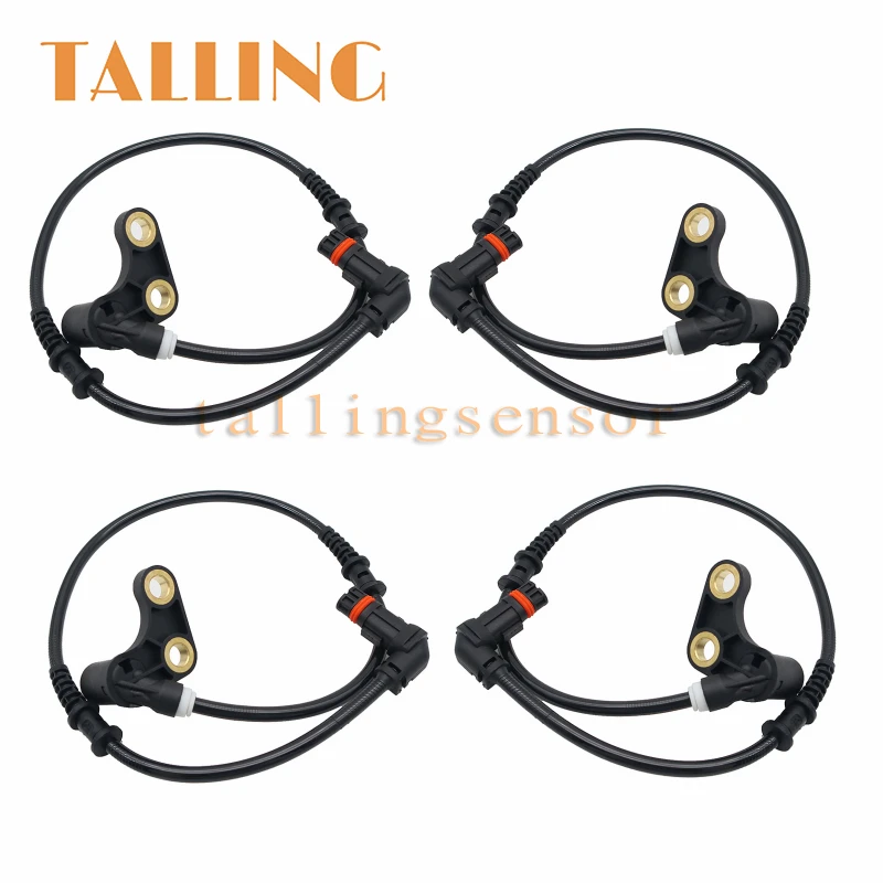 4PCS 2025402317 Front Rear ABS Wheel Speed Sensor For Mercedes-Benz SLK230 R170 1998-2000 2025402417 2025402717 2025402817