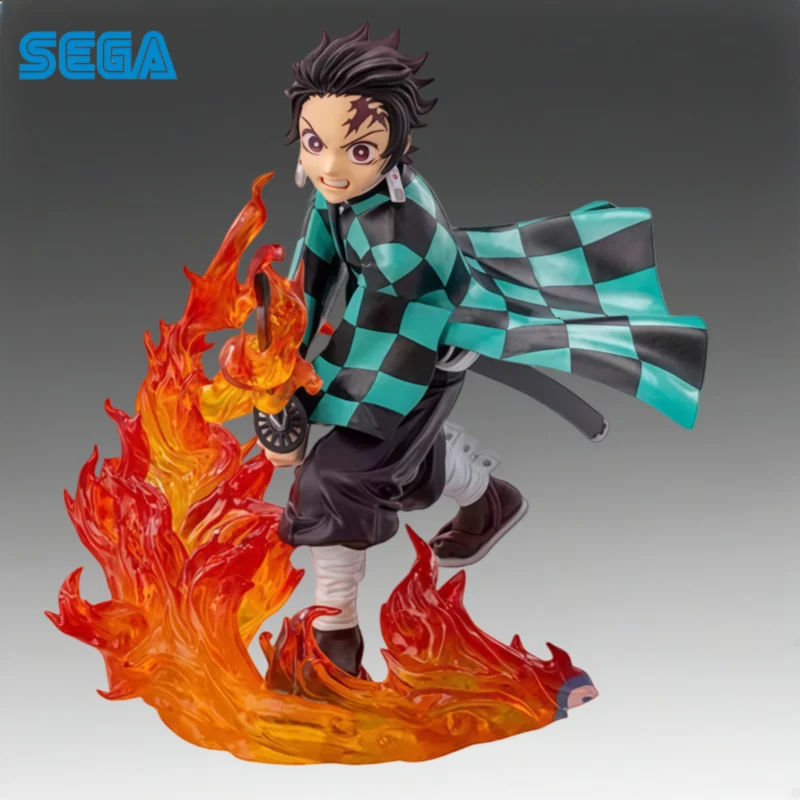 

В наличии Sega Original Demon Slayer Kamado Tanjirou, экшн-фигурка, модель куклы, новая коробка, игрушки, модель гаража, коллекционная