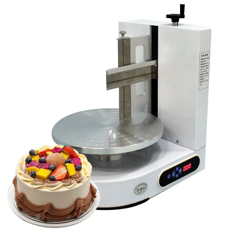 Cake Machine Decorating Automatic Decorate Icing Cakes Making Spreading Coating Smoothing Frosting Machines