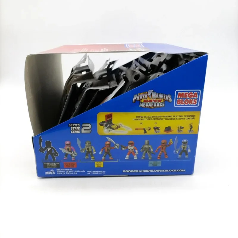 MegasBloks Dinosaur Rangers Powerful Super Sentai Japan Tokusatsu Action Figure Assembled Megases Force Mini Doll Collection