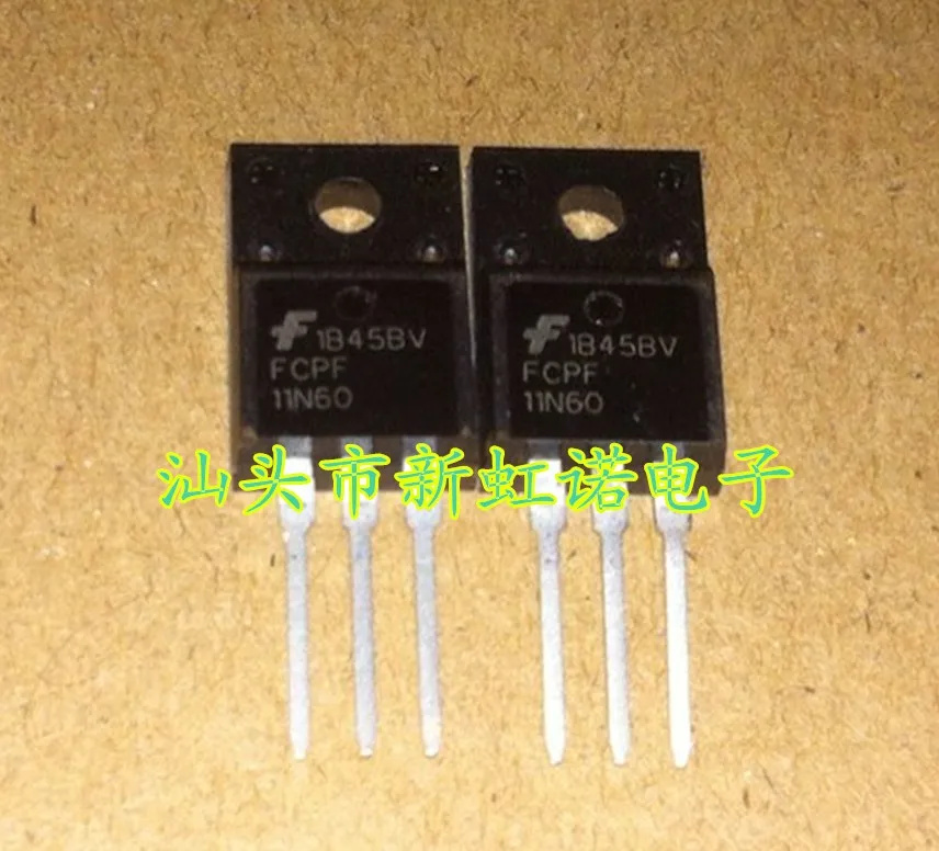5Pcs/Lot New Original FCPF11N60 Triode Integrated Circuit Good Quality In Stock In Stock