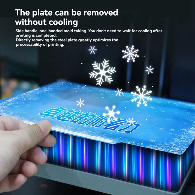 

2 шт. для AD5X Cool Plate-двусторонний лист для сборки низкой температуры PLA/PETG для аксессуаров для 3D-принтеров-SPMI