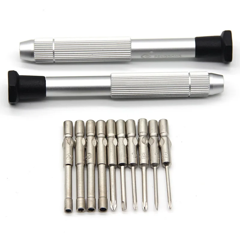 12 In 1 Screwdriver Set Multi Function Watch Eyeglass Repair Kit Portable Hand Tools Screwdrivers for Household DIY Tool