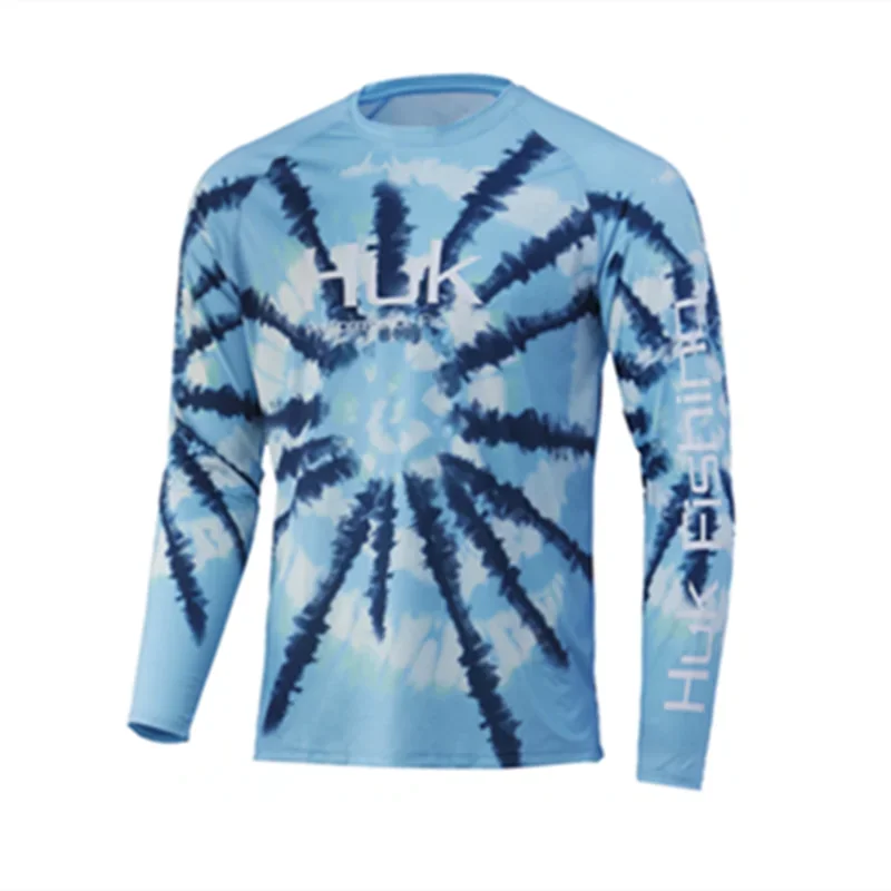 

HUK Fishing Shirt Performance Long Sleeve T Shirts Outdoor Summer Uv Protection Fishing Wear Breathable Upf 50 Fishing Clothing