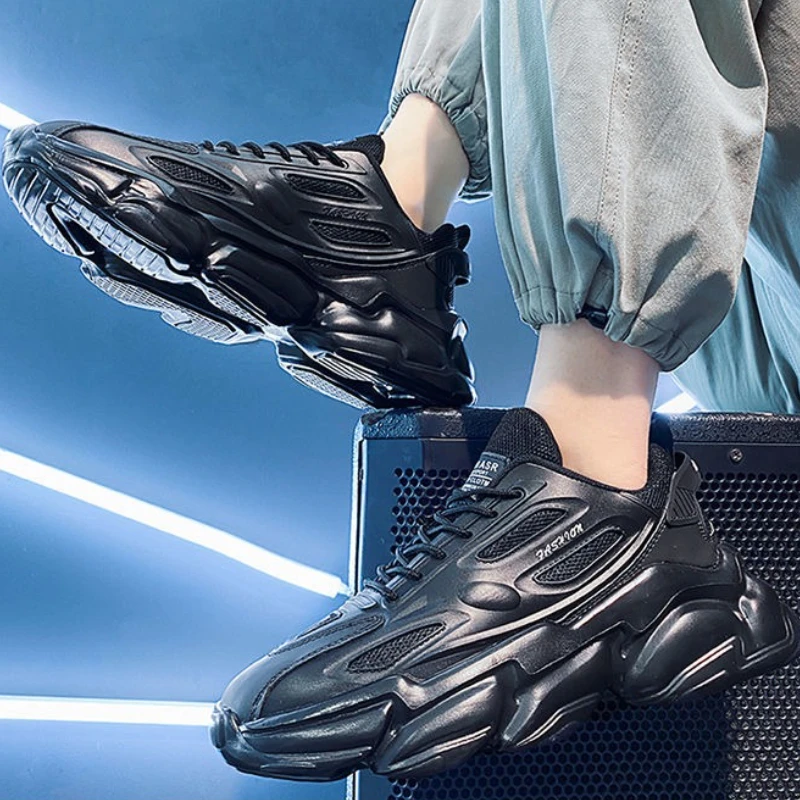 

Мужская спортивная обувь с мягкой стелькой, черные минималистичные простые размеры 9, унисекс, низкая цена, распродажа, прогулочные мужские повседневные кроссовки