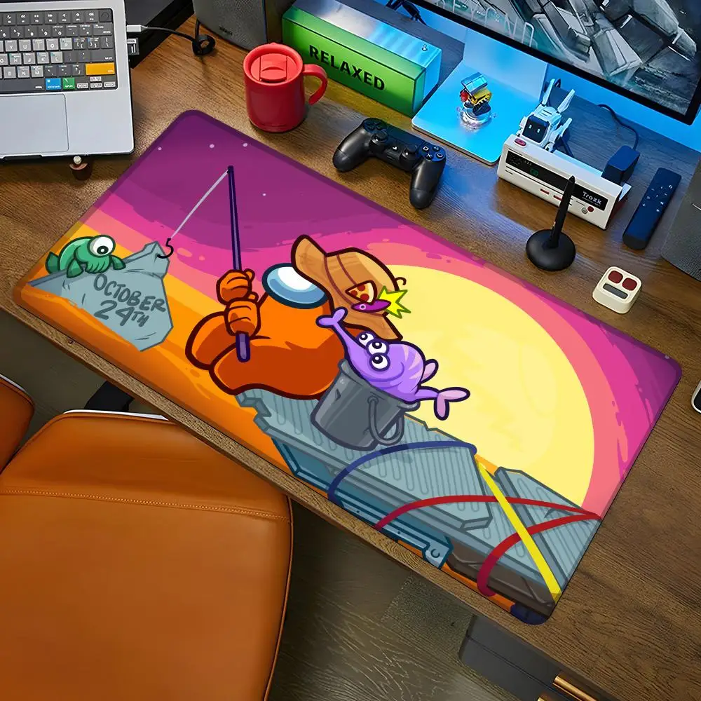 

A-amonges Uses Mouse Pad Gaming Mousepad Abstract Large 800x400x2mm MouseMat Gamer XXL Mause Carpet PC Desk