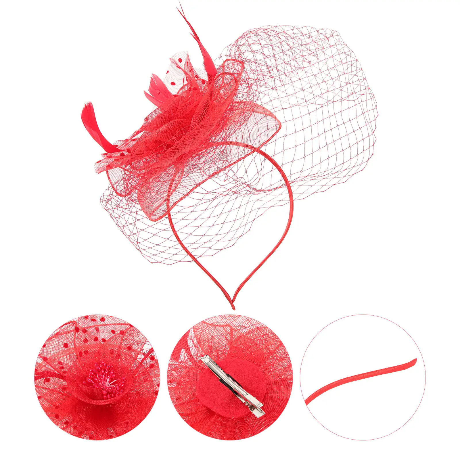 

Женская шляпка-фасцинатор: изысканный цвет, комфортная и прочная, для свадьбы, дня рождения, банкета, чаепития, сценических выступлений