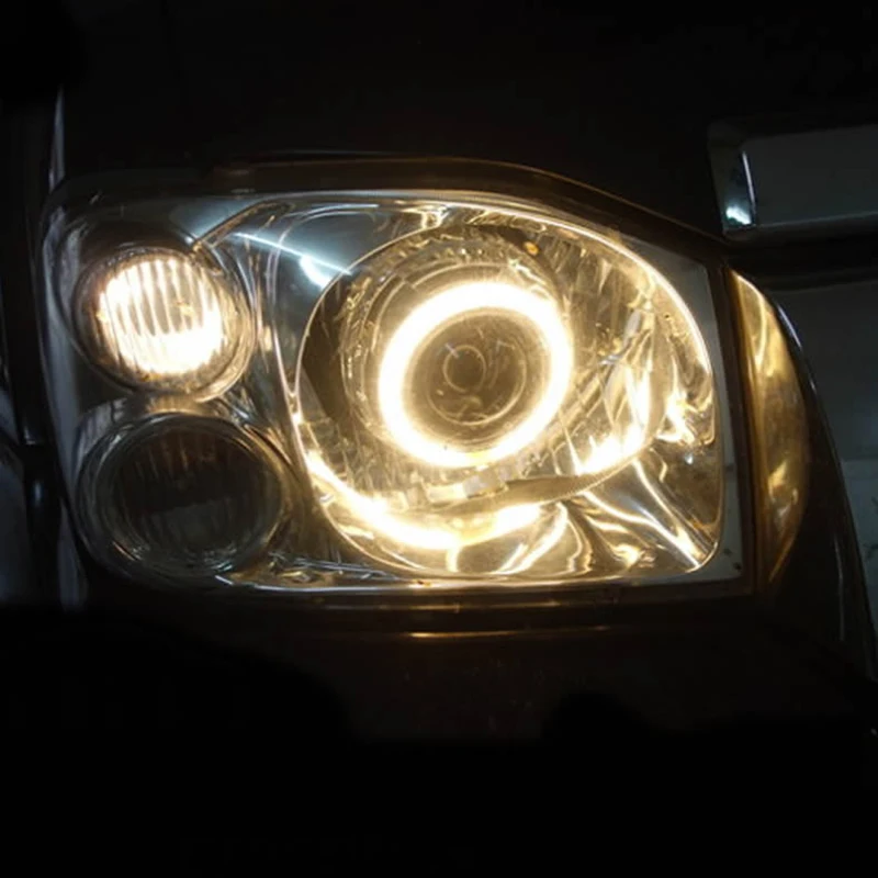 Customized Full LED Headlights For Nissan Paladin Bi-xenon Projector Lens Front Lamps With DRL