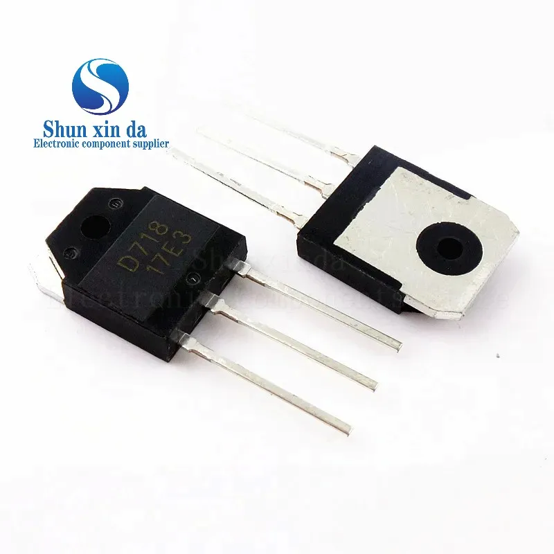 4PCS 2pais ( 2pcs 2SD718 + 2pcs 2SB688 ) 2SB688 2SD718 B688 D718 8A 120V NPN PNP DIP Audio Amplifier Transistors TO-3P