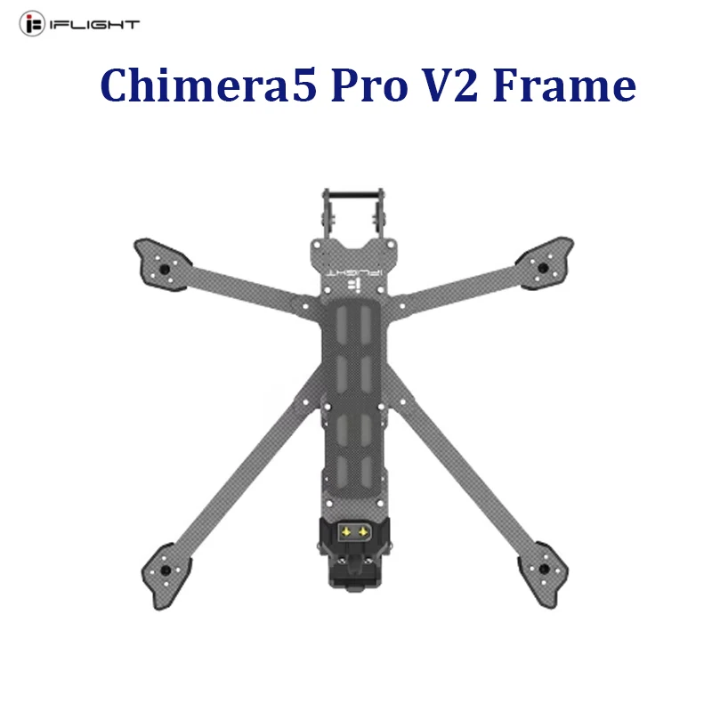 

IFlight Chimera5 Pro V2 FPV Frame Kit 225mm Wheelbase 4mm Arm for O3 Air Unit RC Freestyle Ultra-light 5inch Long Range Drone