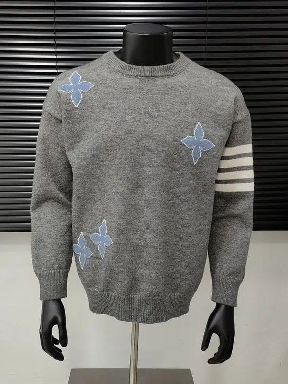 

Новая модная брендовая толстовка-пальто оверсайз из трикотажа в полоску, класса люкс, для повседневной носки, зимняя, свободного кроя, больших размеров (до 300 фунтов)