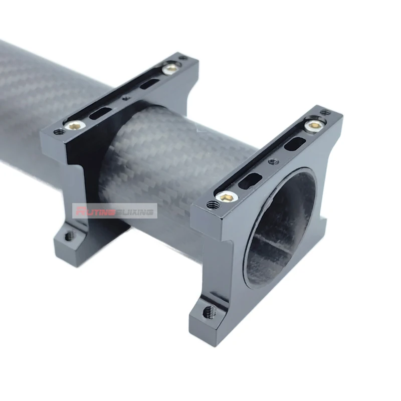 Agricultural Plant Protection UAV Rack Accessories 30/40/50mm Carbon Fiber Pipe Arm Center Pipe Clamp Fixing Seat