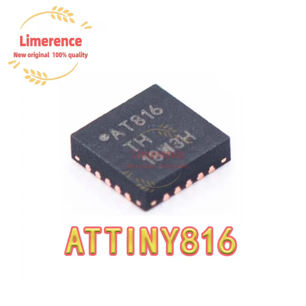 ATTINY816-MNR ATTINY816-MFR ATTINY84A-MMHR Package: QFN-20 Original Authentic Microcontroller (MCU/MPU/SOC)